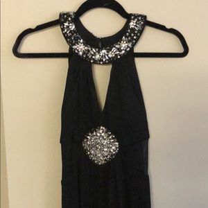Windsor Black High low Dress